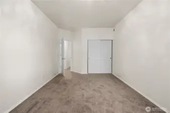 Upstairs bedroom 2 with closet