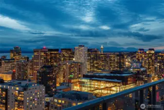Night Rooftop Sound View