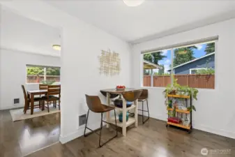 Bright Kitchen with Cozy Breakfast Nook Just Steps from the Dining Room!
