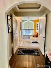 Upstairs hall