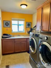 Upstairs laundry