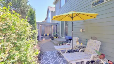 Private patio
