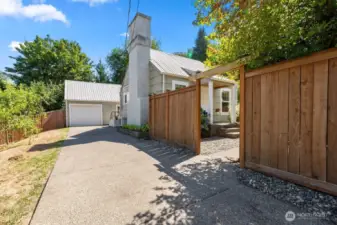 Driveway & Fence