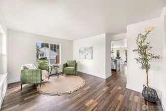 Luxury Vinyl Plank throughout the main floor