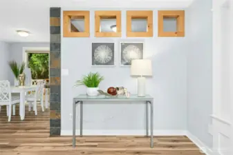 Custom wood trim