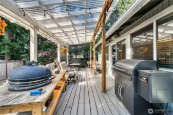Back Covered Deck