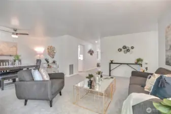 This is a super open layout perfect for entertaining.