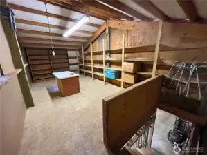 upper level of shop