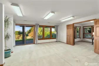 Lower Level family room.