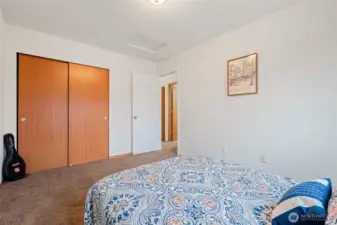 Good Sized 2nd Bedroom on the Upper Floor.