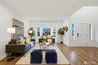 Tall ceilings for an open, spacious feel