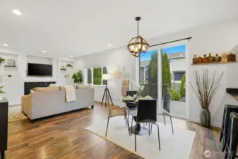 Main living room, open floor concept