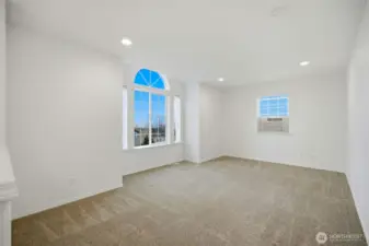 Loft area on second floor