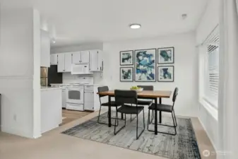 Photo is virtually staged