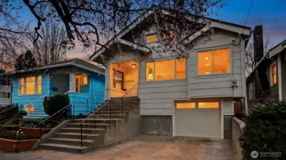 Garage and driveway parking