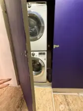 Washer and Dryer in unit