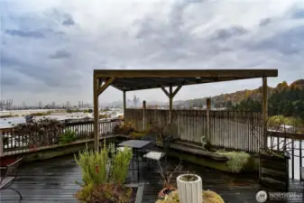Rooftop Deck with incredible views