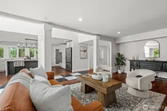 Nice open area for entertaining