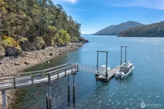 30% dock share landward