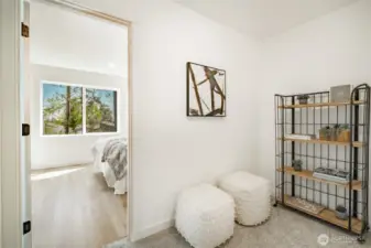 Photos shown are of a similar floor plan previously built in a different neighborhood (The Ridge in Blaine). Finishes and features may vary. Some items pictured reflect buyer-selected upgrades which are not included in the base price and may be added at an additional cost.