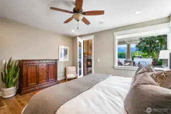 master exit to covered patio