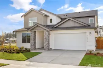 2414 - 4 Bed, 3 Bath, 3 Car-garage, Elevation A