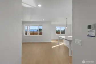 Photos of a finished home (same floor plan)