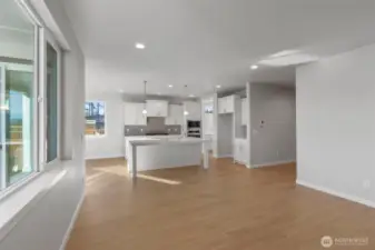 Photos of a finished home (same floor plan)