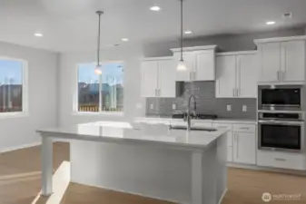Photos of a finished home (same floor plan)