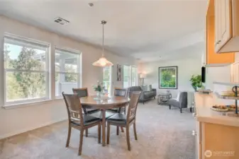 Enjoy the views while cooking, dining, or lounging in your bonus/family room.