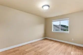 Both bedrooms are generous in size and have super walk in closets.