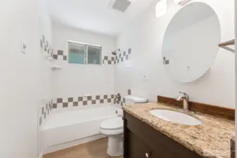 Full bathroom!