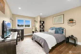 1 of 3 upstairs bedrooms.