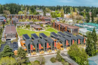 These exceptional 5-Star Built Green homes, crafted by Green Canopy NODE and designed by local architect Jonathan Davis, offer a truly remarkable living experience.