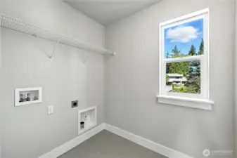 Upstairs Laundry Room