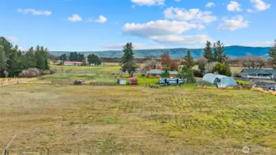View from Back of Property Looking Back at the Home