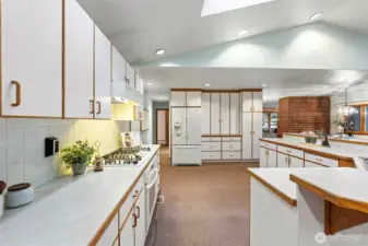 Plenty of storage and counterspace.