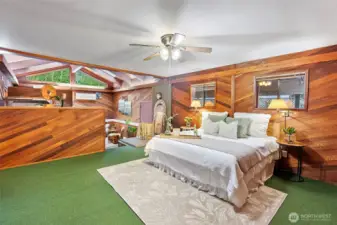 Vaulted ceilings with tons of natural light!