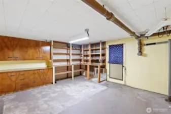 Shop area or crafting space.