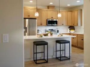 View into Kitchen from hallway