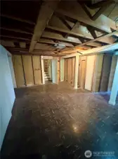 Large rec room area.