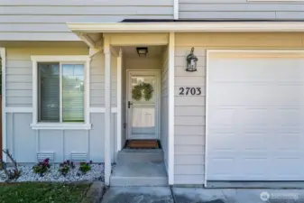 Freshly painted exterior