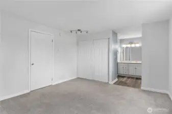 Primary bedroom. See 360 walkthrough video and interactive floorplans on the virtual tour link.