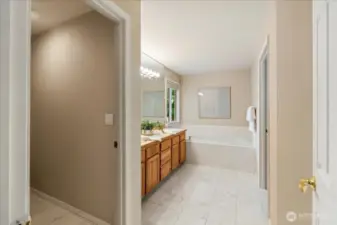 Separate water closet for privacy
