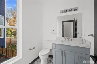 Half bath.