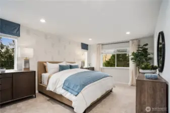 Photos are of Juniper model home. Colors and features will vary.