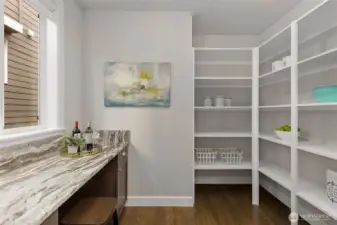 Impressive pantry