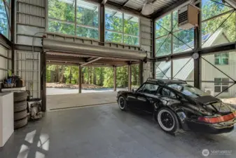 Glass and Steel Garage!
