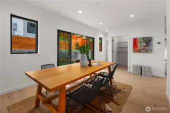 representation of Builder finishes at the property.