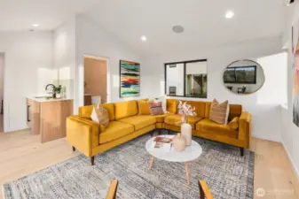 representation of Builder finishes at the property.